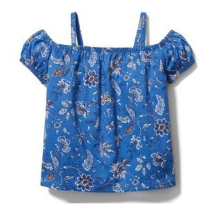 Paisley Floral Blue Matching set Size 12-18 Months Matching Set Shorts and Shirt